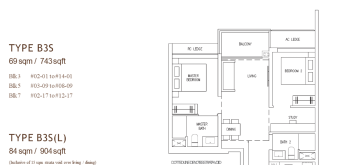 the-botany-at-dairy-farm-floor-plan-2-bedroom-study-type-b3s-743sqft